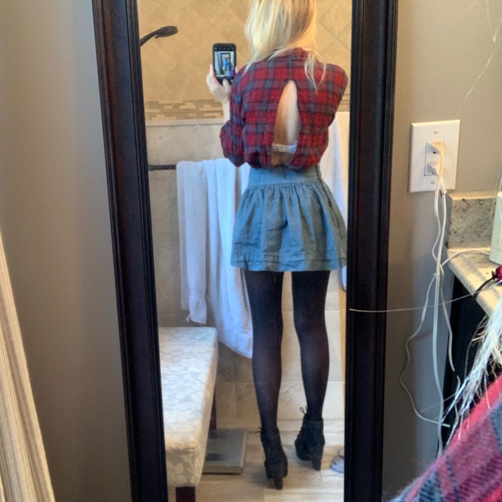 Open back flannel ❤️ - Picture 5 of 5